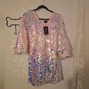 Sequin romper